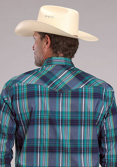 Roper Men's Long Sleeve Plaid Shirt