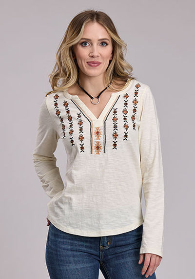 Roper Women's Slub Knit Jersey Tee