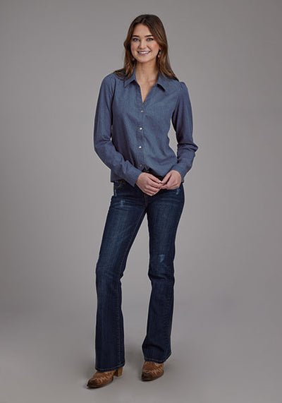 Roper Women's Denim Western Shirt