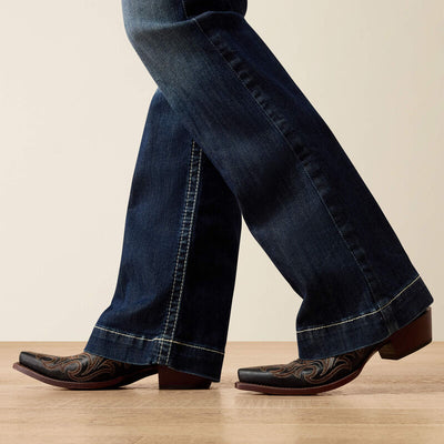 Ariat Women's Trouser Mid Rise Stretch Entwined Jeans