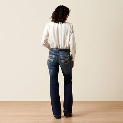 Ariat Women's Trouser Mid Rise Stretch Entwined Jeans