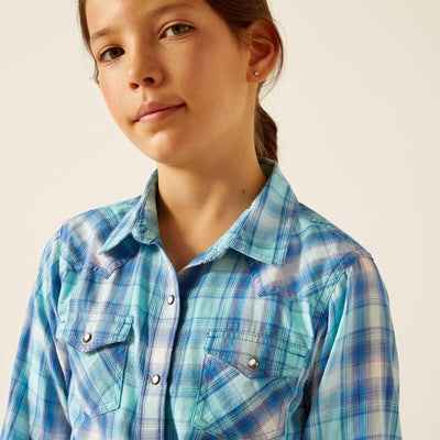 Ariat Girl's Xico Plaid Shirt