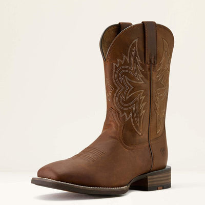 Ariat Men's Western Big Rig Wide Square Toe Cowboy Boot - Brown