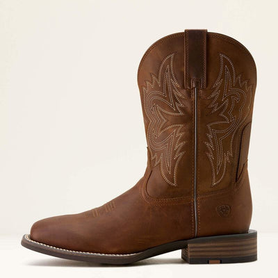 Ariat Men's Western Big Rig Wide Square Toe Cowboy Boot - Brown