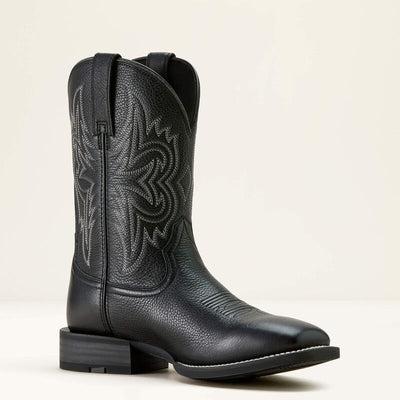 Ariat Men's Western Big Rig Wide Square Toe Cowboy Boot - Black
