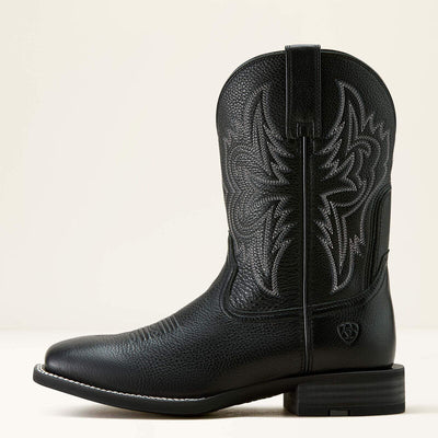 Ariat Men's Western Big Rig Wide Square Toe Cowboy Boot - Black