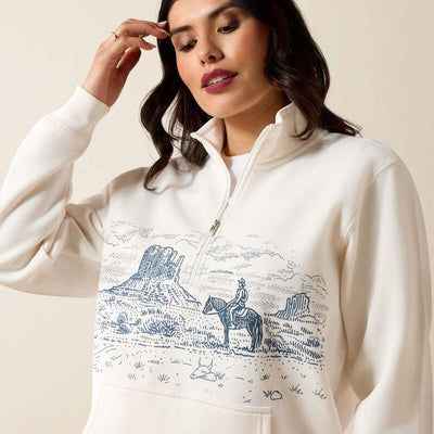 Ariat Women's Traveler 1/2 Zip Sweatshirt