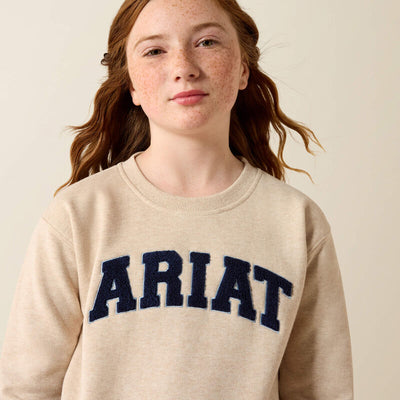 Ariat Girl's Logo Arch Sweatshirt