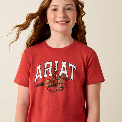 Ariat Girl's Cowgirl Rider Tee