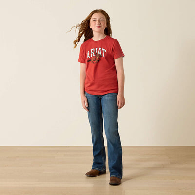 Ariat Girl's Cowgirl Rider Tee