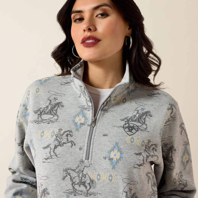 Ariat Women's Sapphire 1/2 Zip Sweatshirt