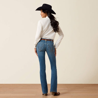 Ariat Women's Mid Rise Esti Boot Cut Jean