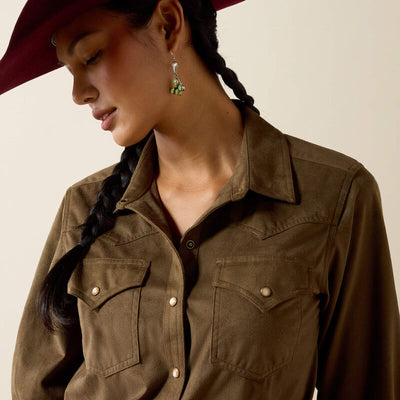 Ariat Women's Autumn Drift Western Snap Shirt