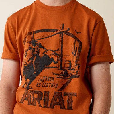 Ariat Boy's Tough As Leather T-Shirt