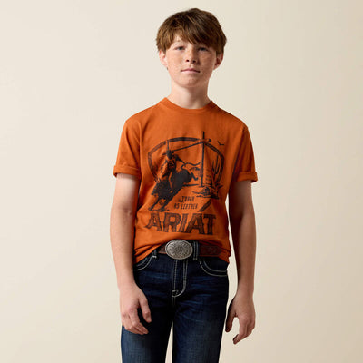 Ariat Boy's Tough As Leather T-Shirt