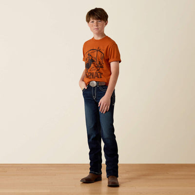 Ariat Boy's Tough As Leather T-Shirt