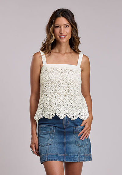 Stetson Women's Crochet Tank Top