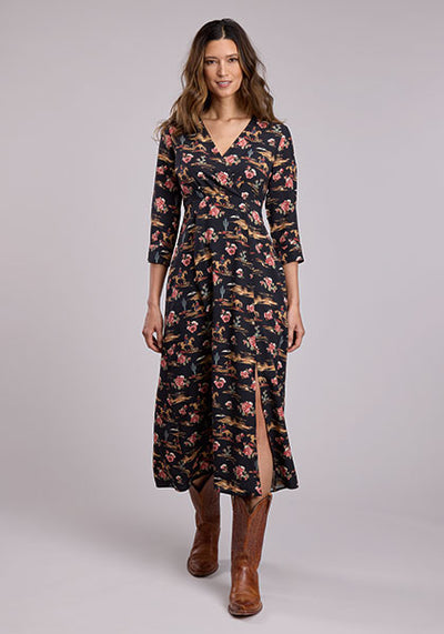 Stetson Women's Printed Long Dress