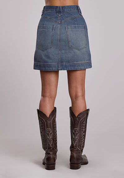 Stetson Women's Denim Mini Skirt