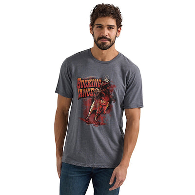 Wrangler Men's "Bucking Cancer" Graphic T-Shirt
