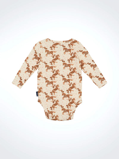 Wrangler Baby Girl's Western Print Bodysuit