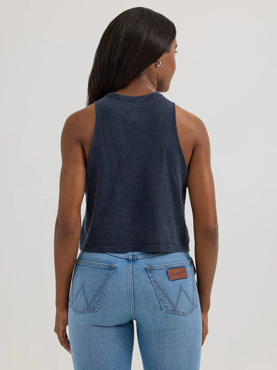 Wrangler Women's Festival Crop Graphic Tank