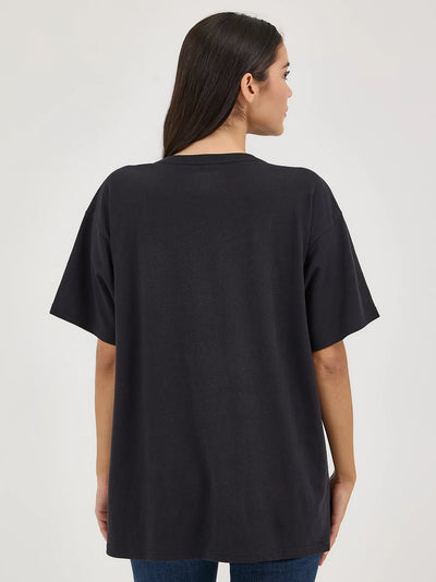Wrangler Women's Western Graphic Oversized Tee