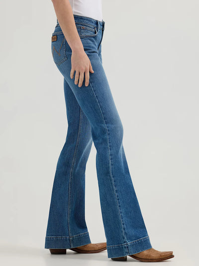 Wrangler Women's Retro Mae Wide Leg Trouser