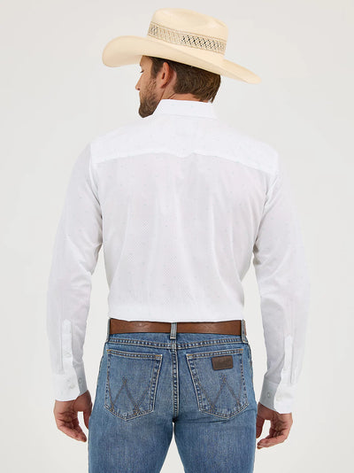 Wrangler Men's Cody Johnson Small Print Shirt