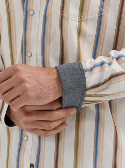 Wrangler Men's Retro Premium Brushpopper Shirt