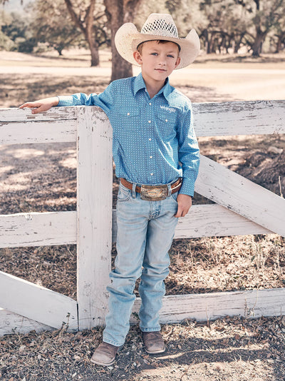 Wrangler Boy's Retro Slim Fit Western Jean