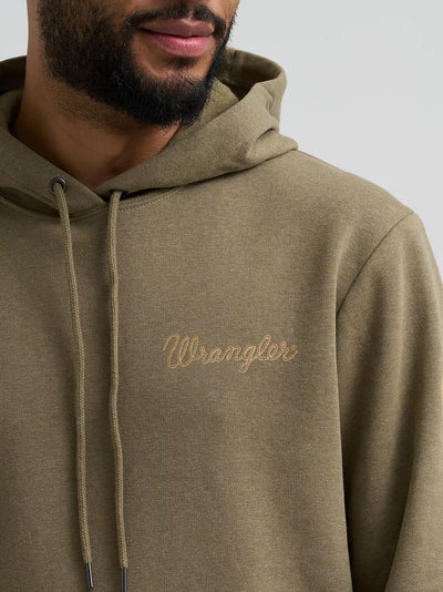 Wrangler Men's Rope Logo Hoodie