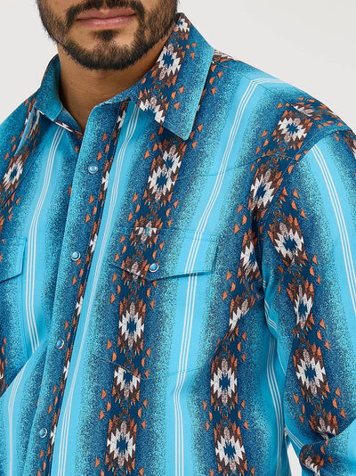 Wrangler Men's Checotah Printed Shirt