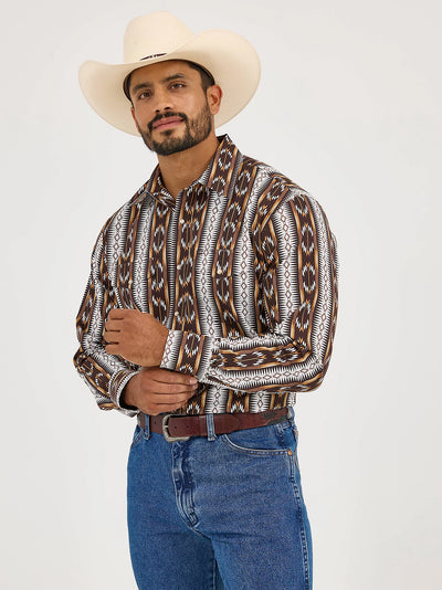 Wrangler Men's Checotah Print Shirt