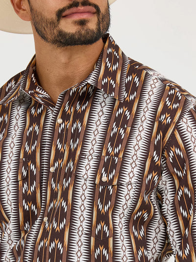 Wrangler Men's Checotah Print Shirt