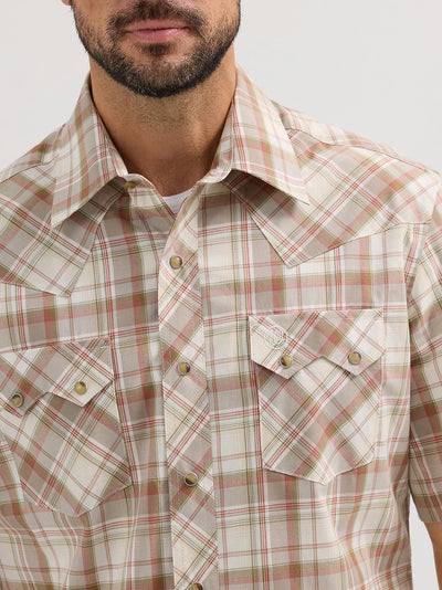 Wrangler Men's Retro Sawtooth Pocket Shirt