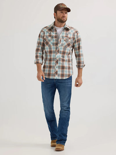 Wrangler Men's Retro Sawtooth Pocket Shirt