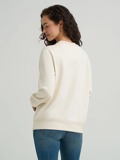 Wrangler Women's Graphic Crew Sweatshirt