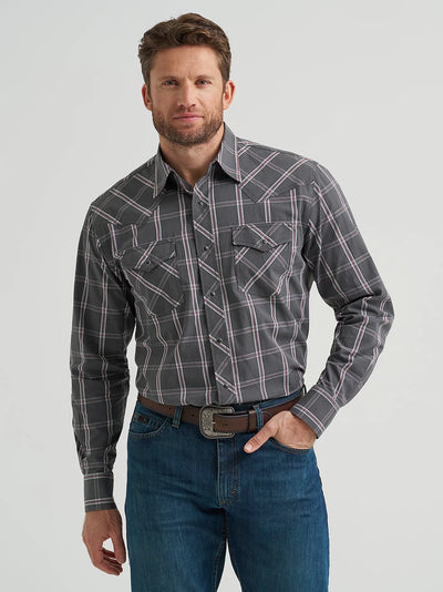 Wrangler Men's 20X Competition Plaid Shirt