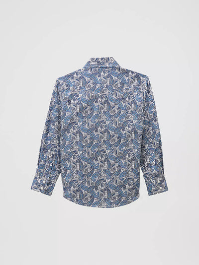 Wrangler Boy's Paisley Western Shirt
