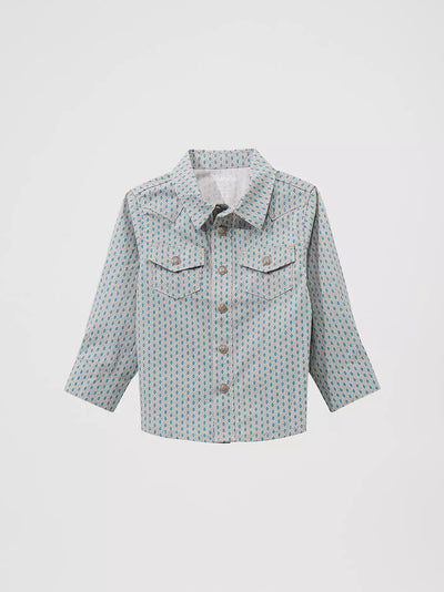Wrangler Little Boy's Print Western Shirt