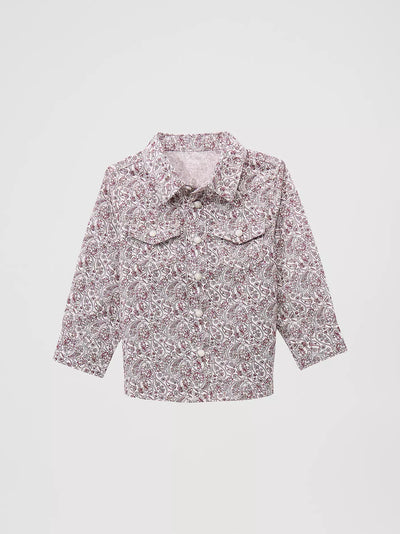 Wrangler Little Boy's Paisley Shirt