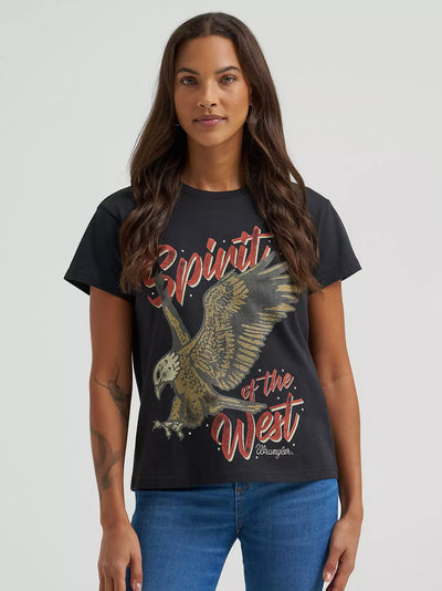 Wrangler Women's Spirit Retro Eagle Tee