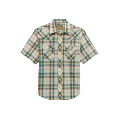 Wrangler Men's Plaid Modern Fit Shirt