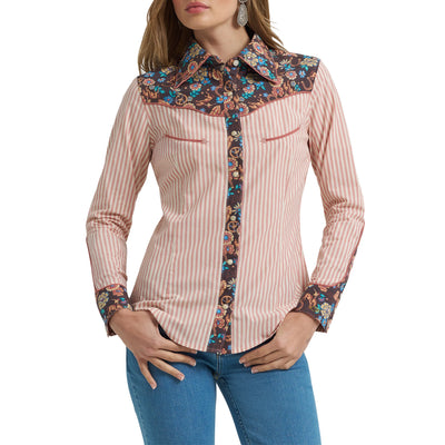 Wrangler X Women's Lainey Wilson Prairie Print Shirt