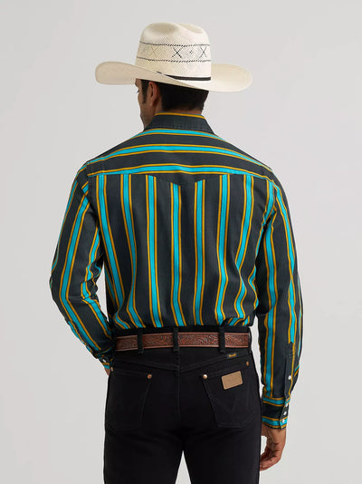 Wrangler Men's Vintage-Inspired Brushpopper Workshirt