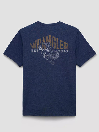 Wrangler Men's Back Rider Pocket Graphic T-Shirt