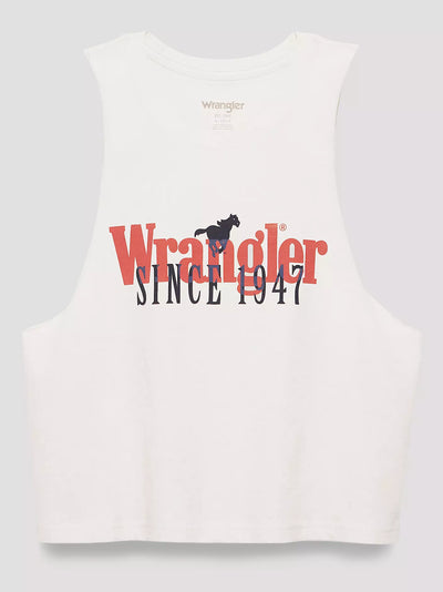 Wrangler Women's Since 1947 Layers Graphic Festival Tank