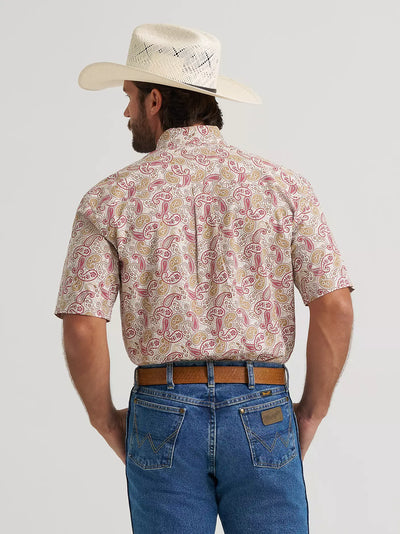 Wrangler Men's George Strait Paisley Shirt