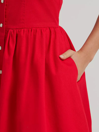 Wrangler Women's Americana Corset Snap Dress